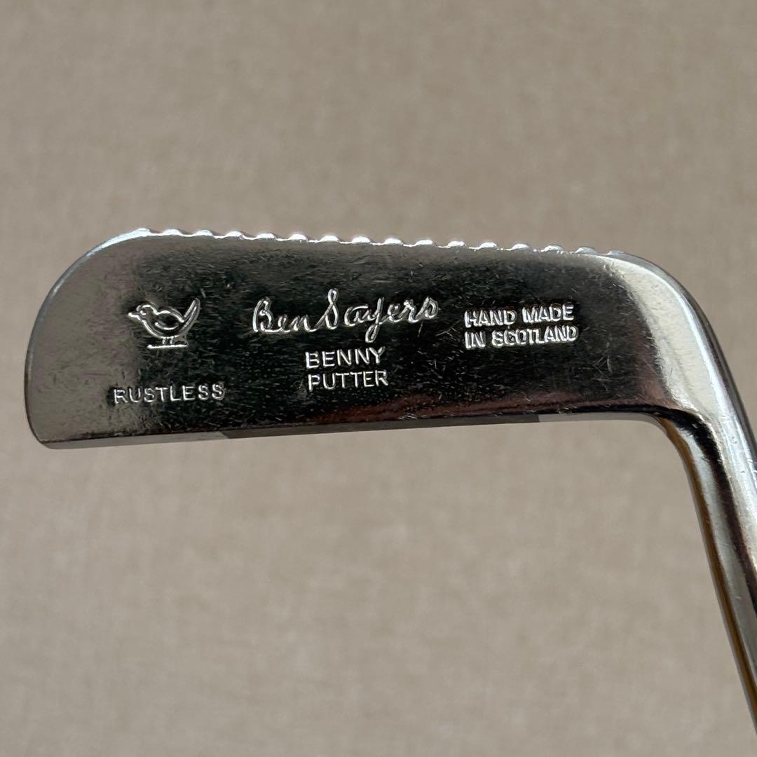 希少物！ベン・セイヤーズ BENNY PUTTER パター L字 木製シャフト