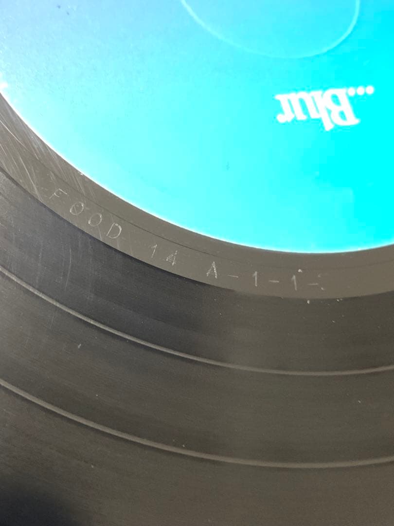 blur The Great Escape レコード