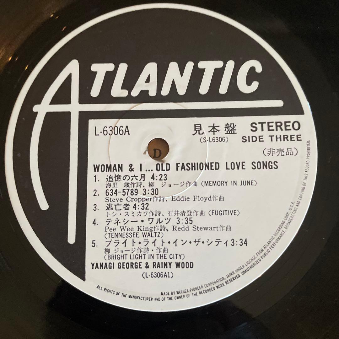 Woman and I... 見本盤 YANAGI E & RAI・・