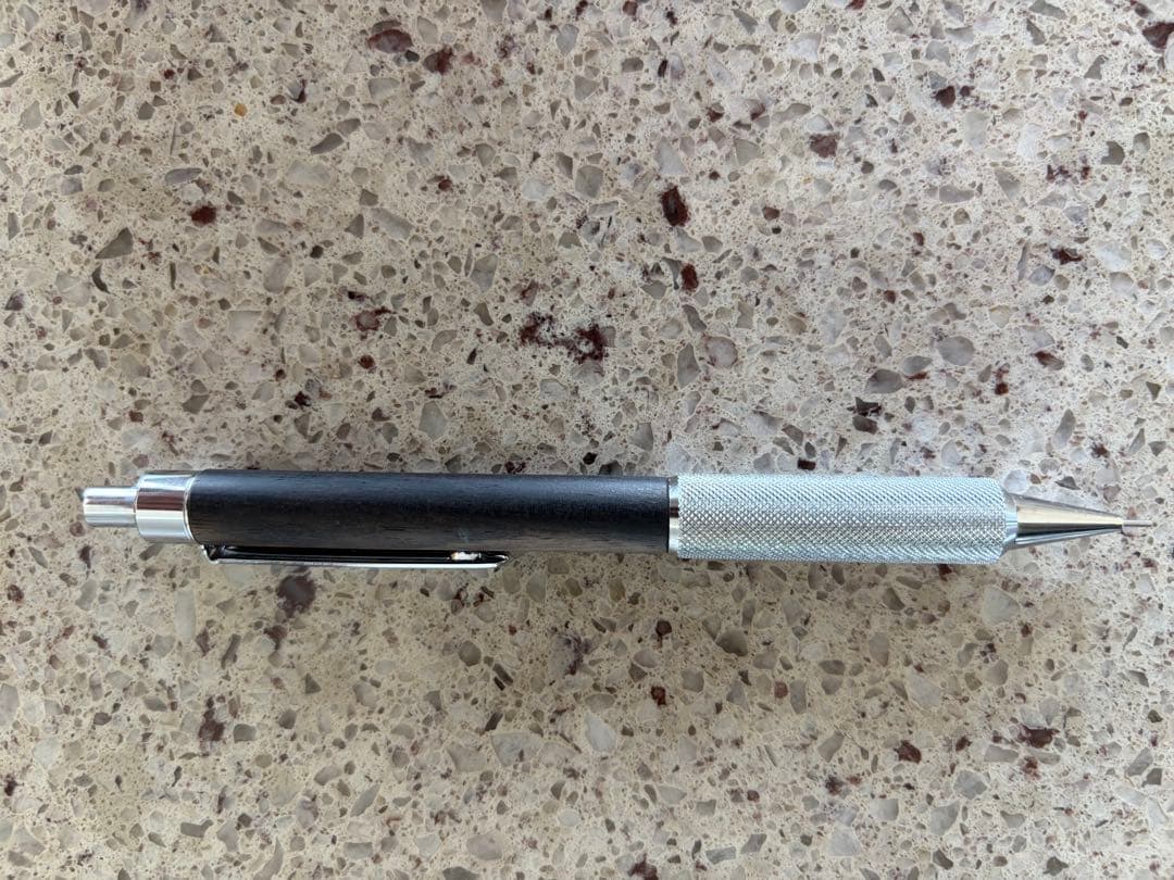 クラフトエー　シャープペンシル　MP 203黒柿