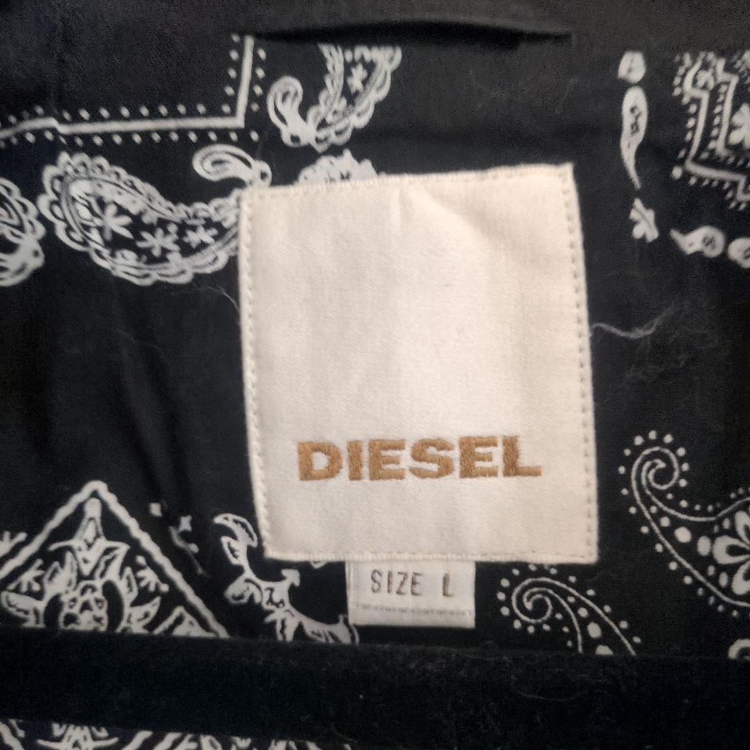 DIESEL ブラックジャケット サイズL