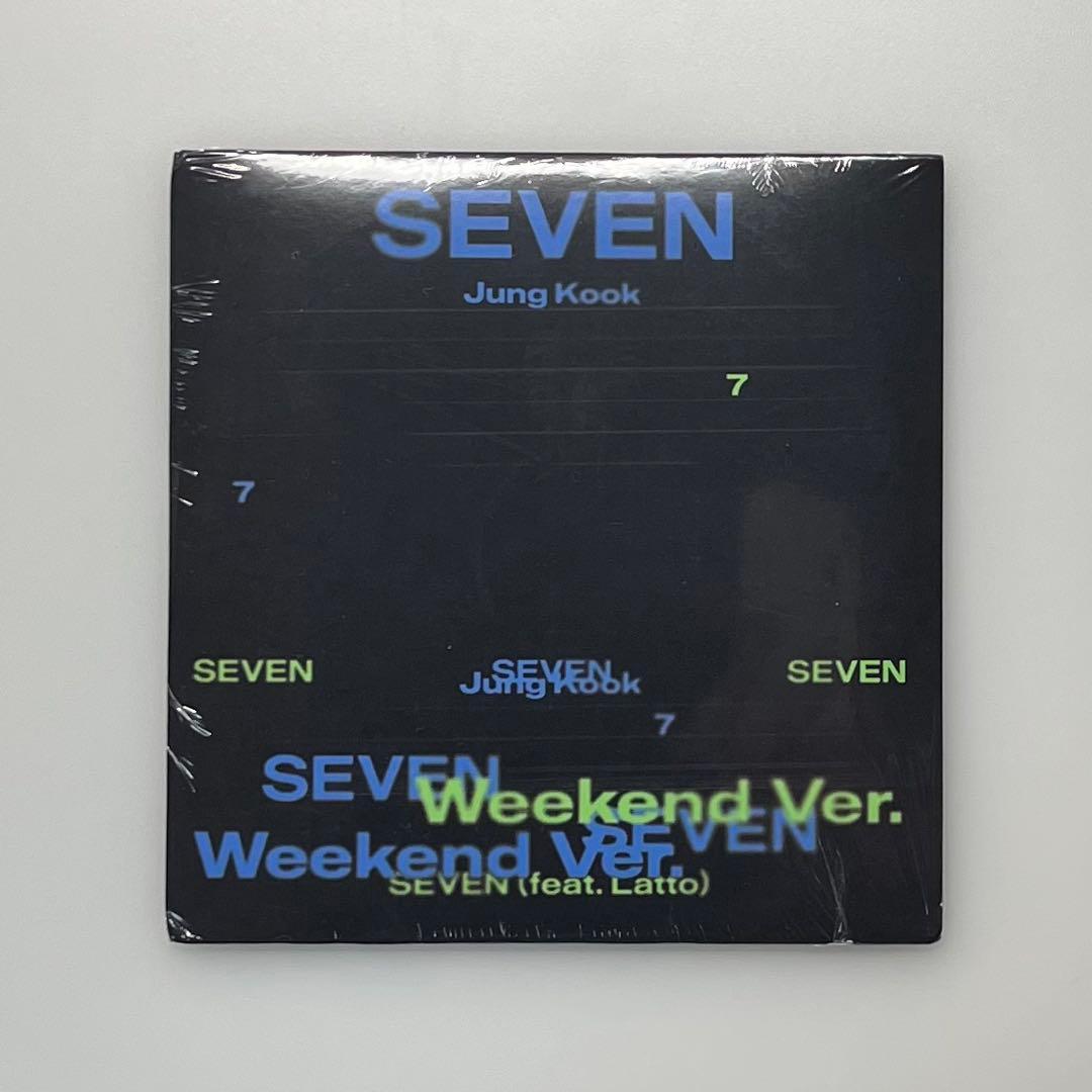 新品未開封！BTS JUNGKOOK CD 3枚セット まとめ売り SEVEN