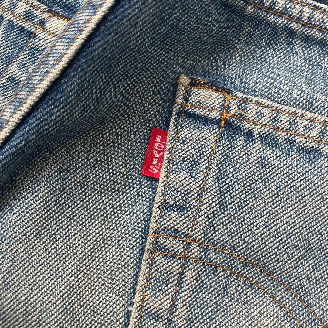 80s Levi's 501 リーバイス501 赤耳 ストレートデニム USA製
