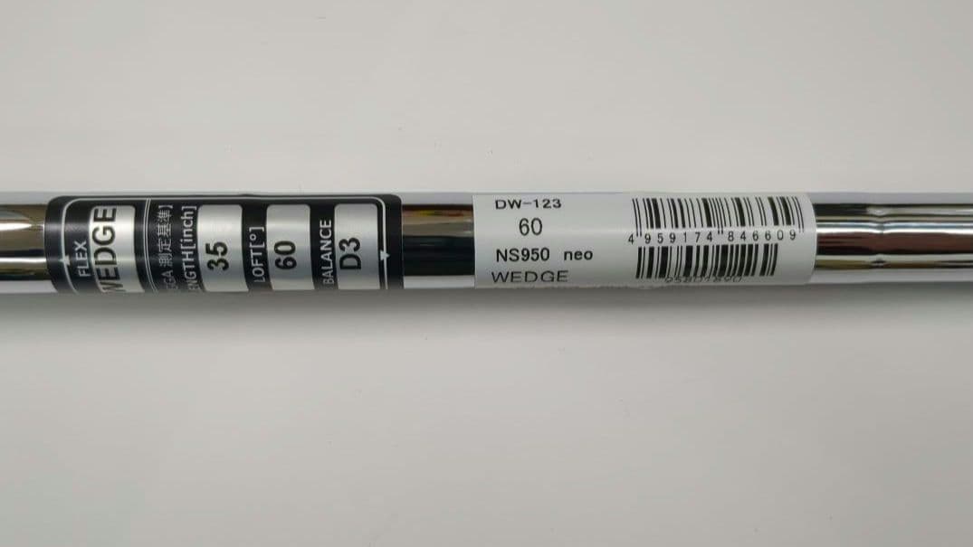 未使用品　展示品　ドルフィン　ウェッジ DW-123　60度　NS950　neo