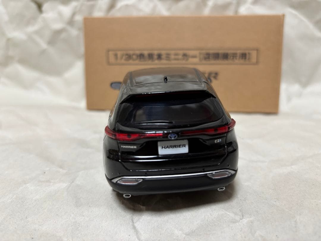 ハリアー　カラーサンプル ミニカー　ブラック　専用箱付
