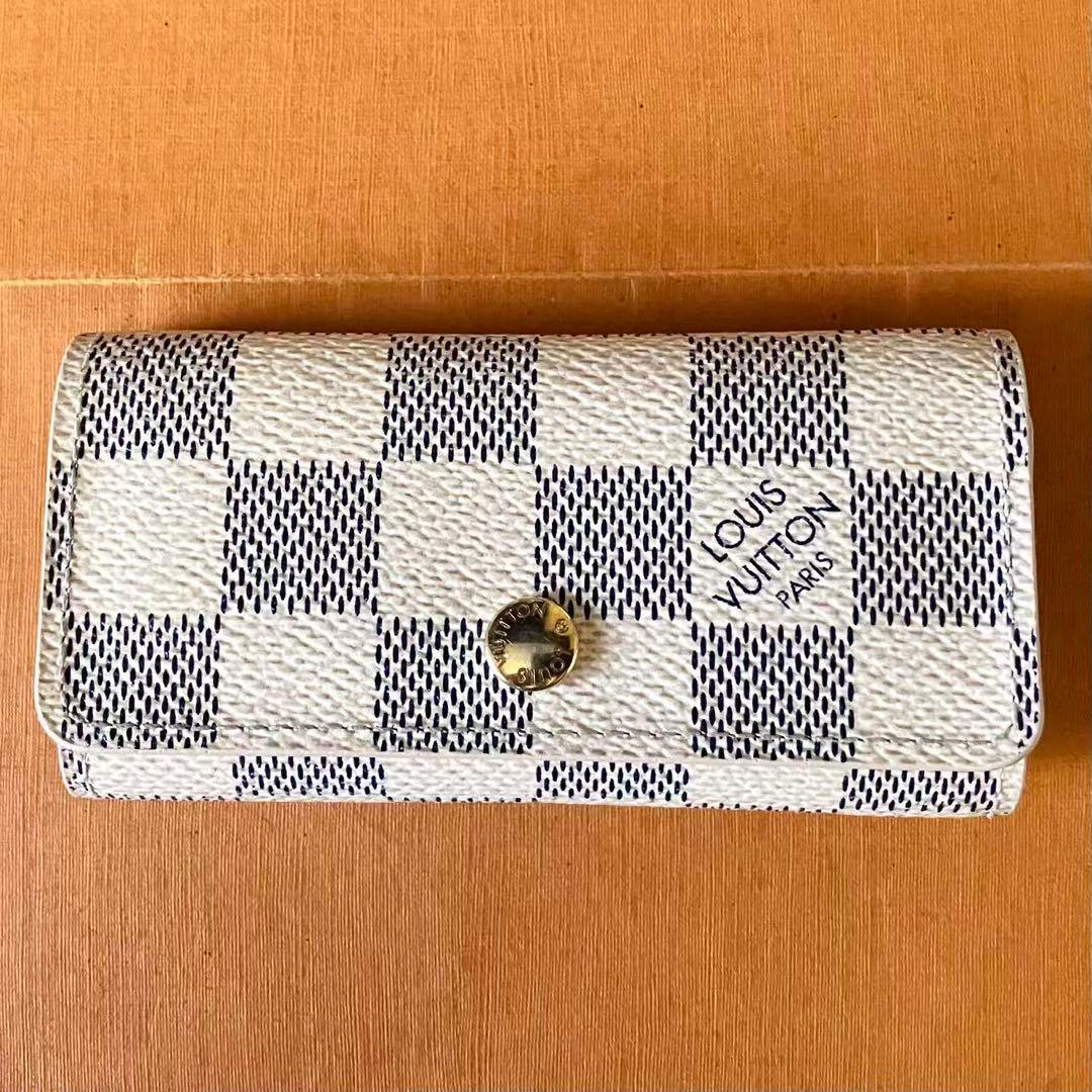 LOUIS VUITTON ダミエ アズール ミュルティクレ 4連キーケース❣️