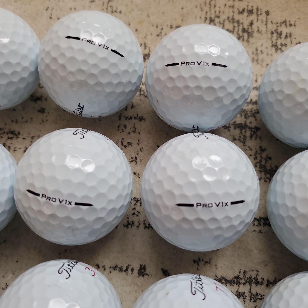 美品Titleist PROV1x2025年式モデルゴルフボール 24個