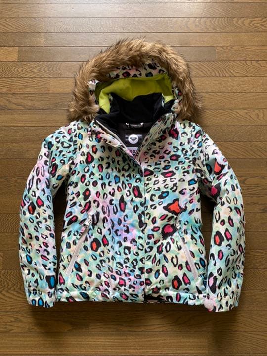 ROXY ボードウェア 130 ロキシー ヒョウ柄 スキーウェア レオパード