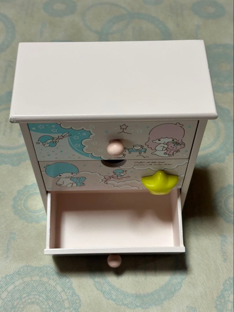 キキララ 木製チェスト 小物入れ