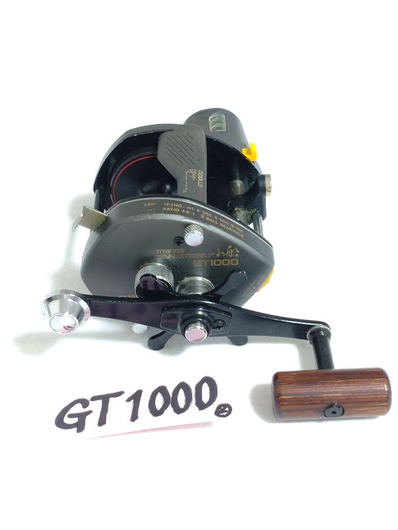 チタノス タナトル小船GT500 GT1000 3台セット 両軸リール シマノ