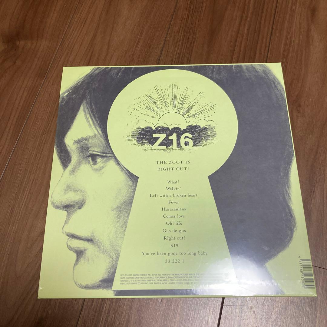 新品未使用　The Zoot 16 Right Out！　ズート16 渡辺俊美