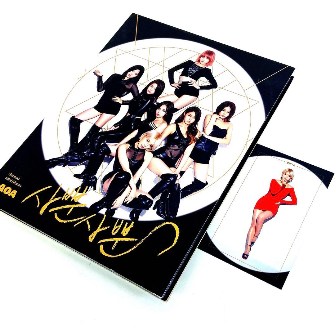 AOA 2nd ミニアルバム Like A Cat (韓国盤) トレカ付き