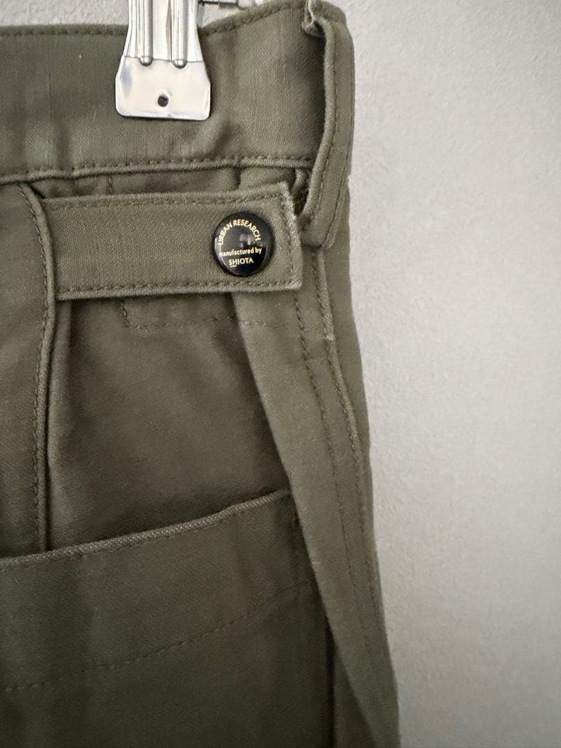 バックサテンUTILITY TROUSERS SHIOTA / アーバンリサーチ