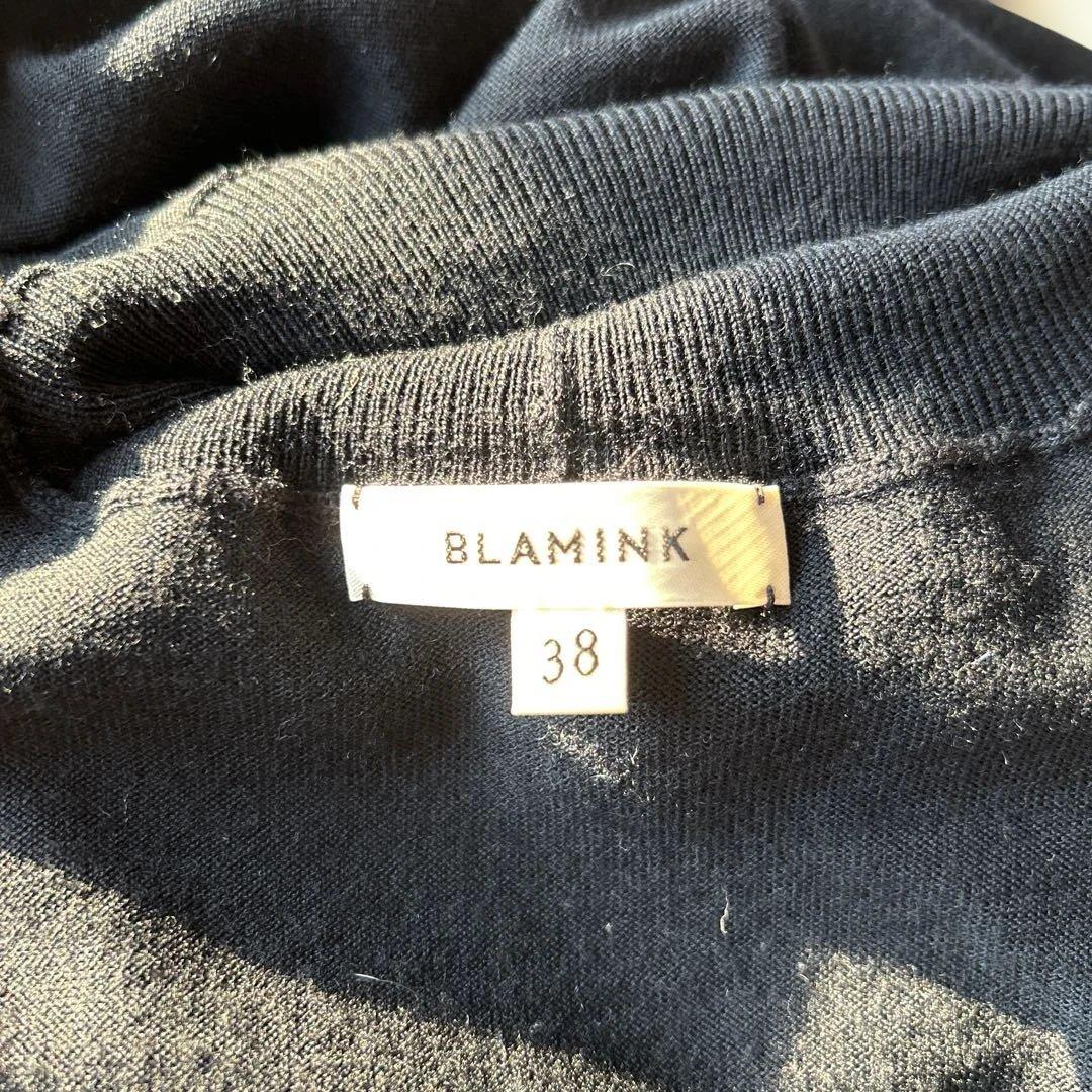BLAMINK カシミア混ニットワンピース　38