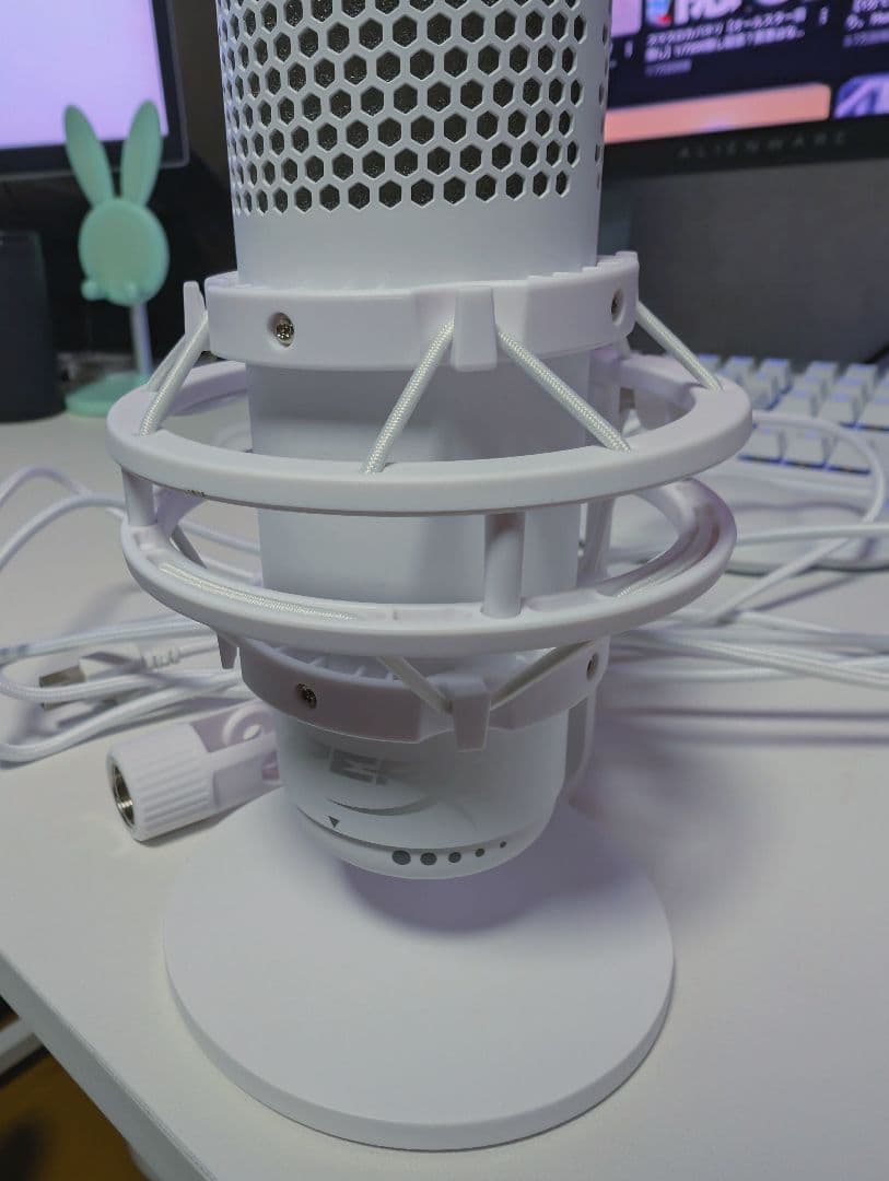 ひ*♡様 HyperX QuadCast S ホワイト 美品