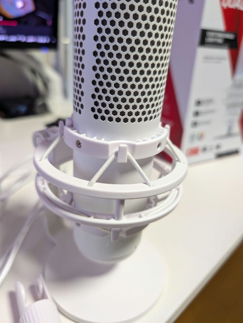 ひ*♡様 HyperX QuadCast S ホワイト 美品