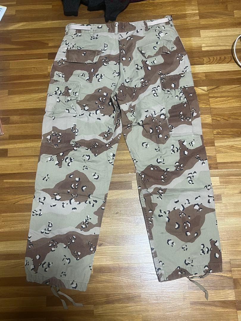 90s U.S military チョコチップ カーゴパンツ
