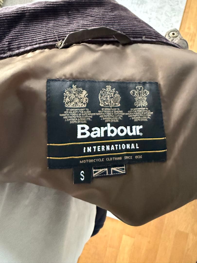 Barbour ジャケット S オリーブ