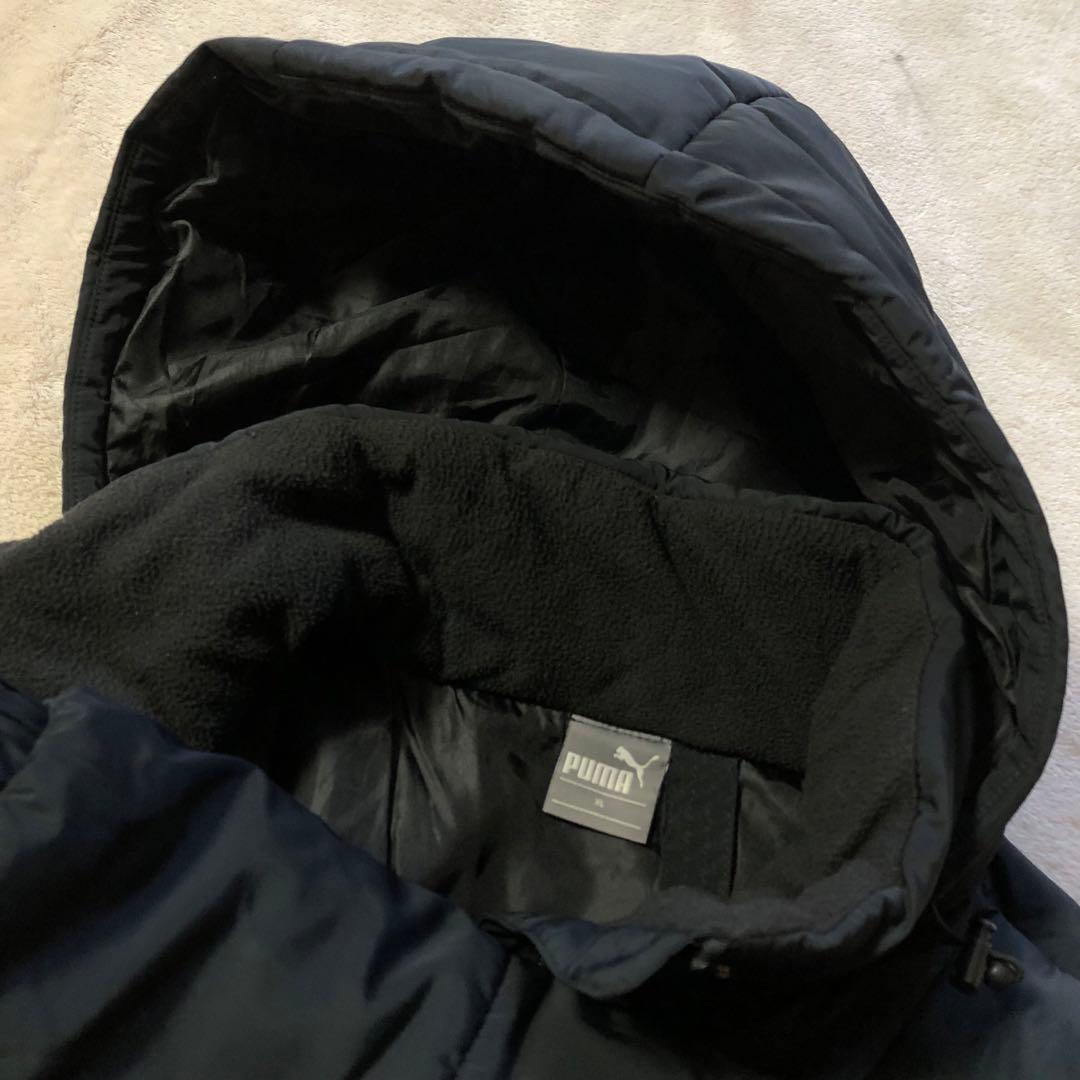 ★断捨離中！親もっち 様★PUMA プーマ　ベンチコート　ロング ブラック