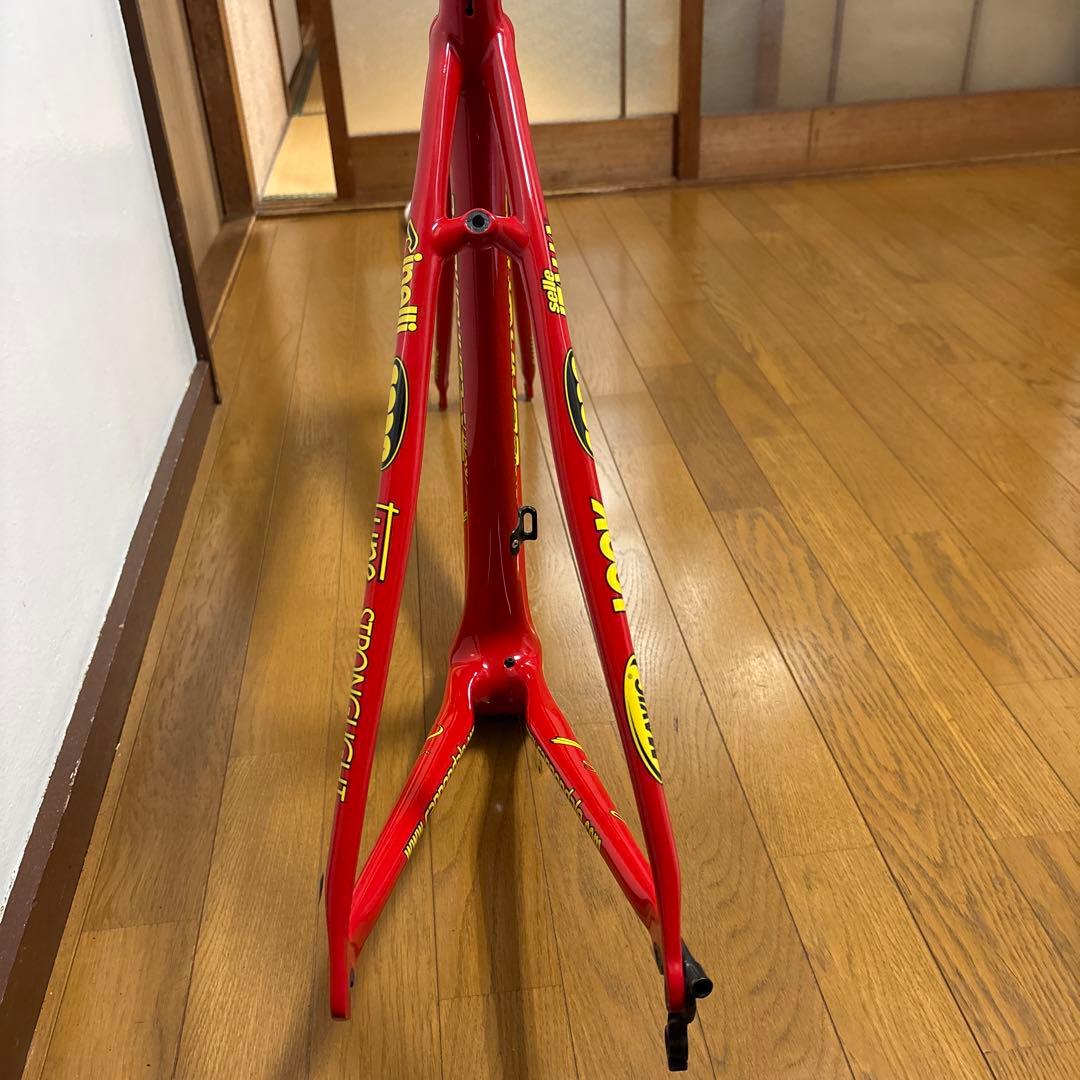 キャノンデール スーパーシックスエボ フレーム 50サイズ リペイント サエコ