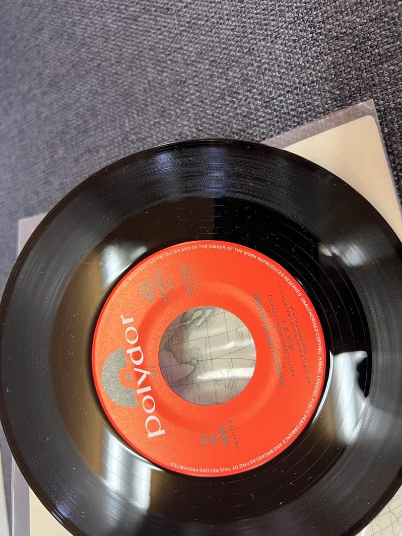 極美品 1987年 阿保郁夫/愛のタンゴ 帯付LP邦楽　MEL-16 サンプル盤