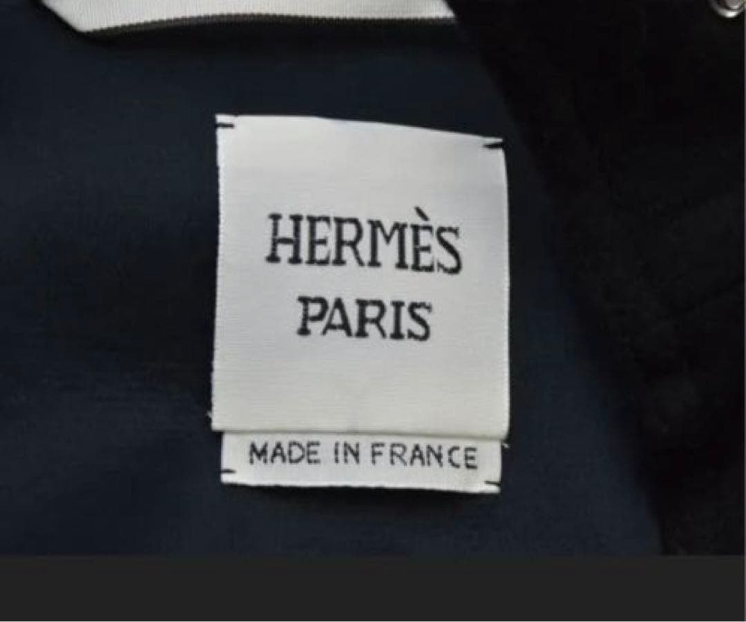 ★HERMES★未使用★プレシャス掲載★カシミヤ★コート　黒　38