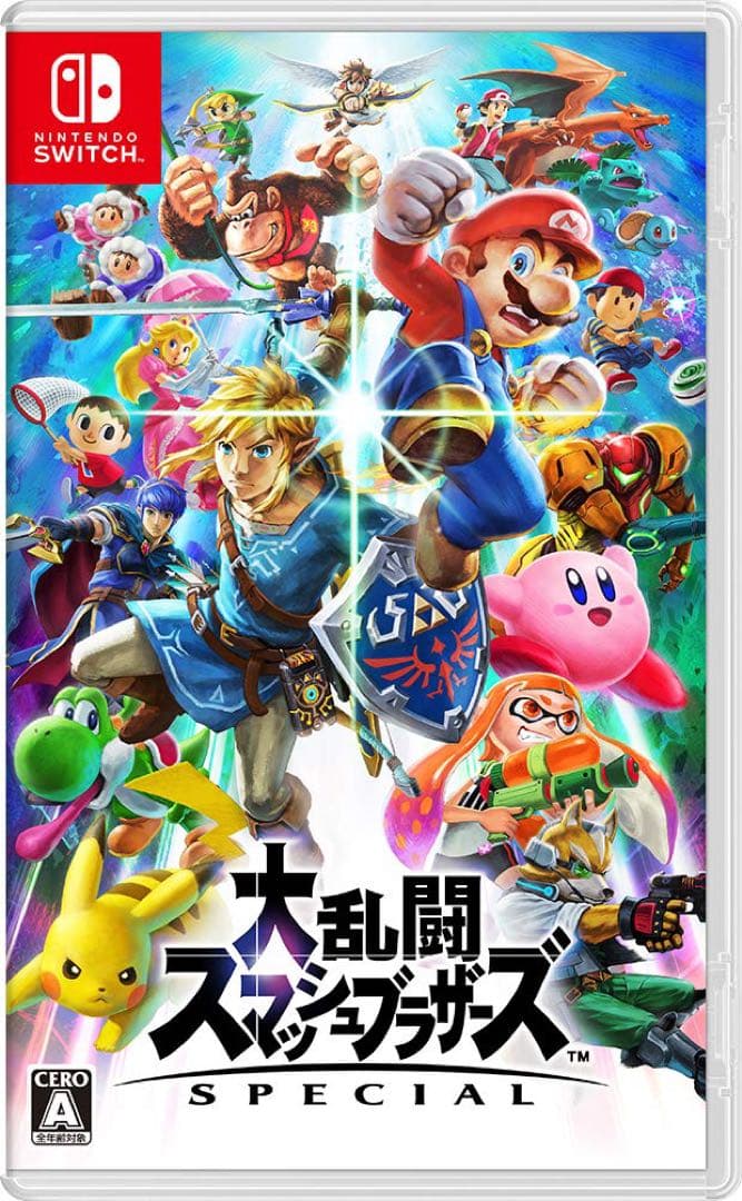 Nintendo Switch本体【スマブラ・マリオカート8付】