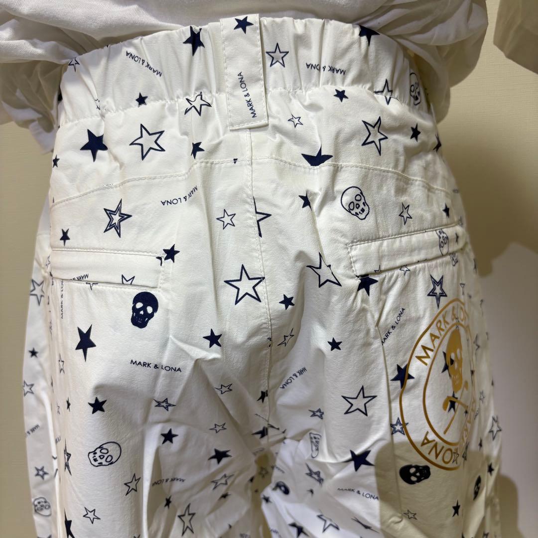 【新品タグ付】 MARK&LONAマークアンドロナ ゴルフウェア 防水パンツ M