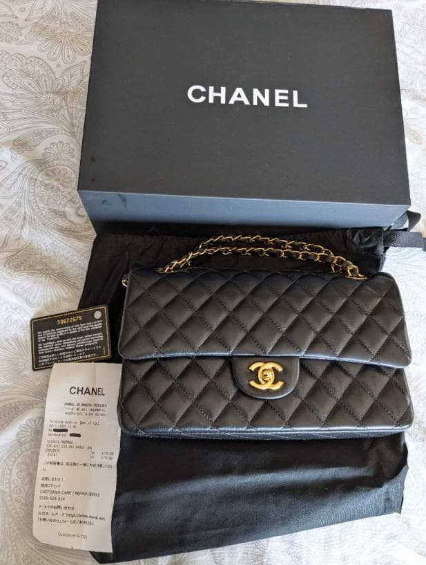 極美品~ CHANEL CF ショルダーバッグ 25*15*6 163