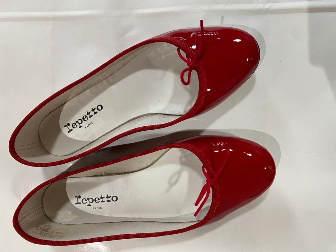 美品⭐︎レペット　バレエシューズ　赤　サイズ38