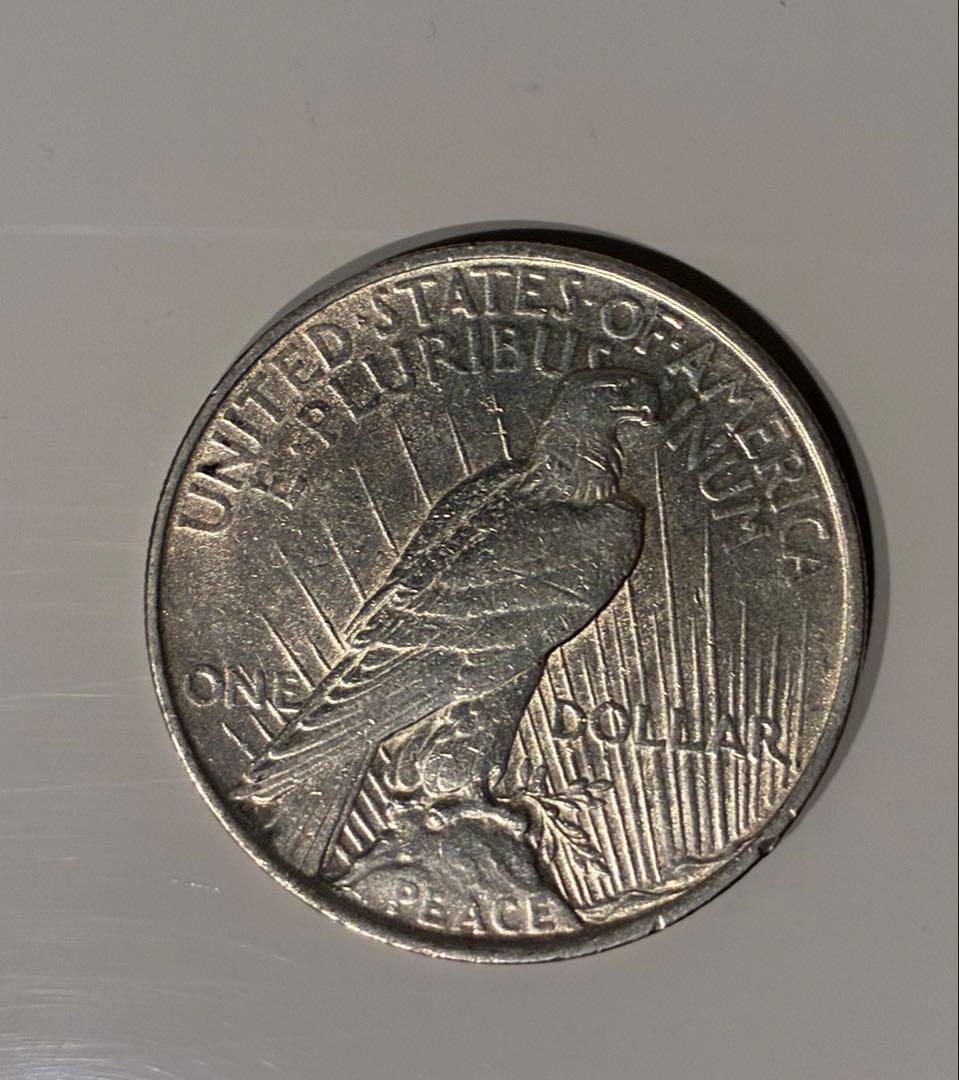ピースダラー アメリカ 1ドル 銀貨 1923年