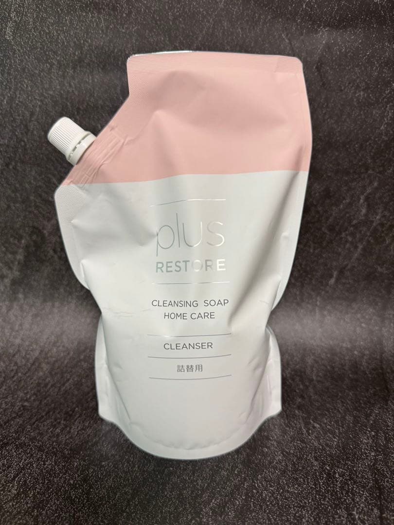 プラスリストア　クレンジングソープ泡ホームケア　詰め替え用　500ml