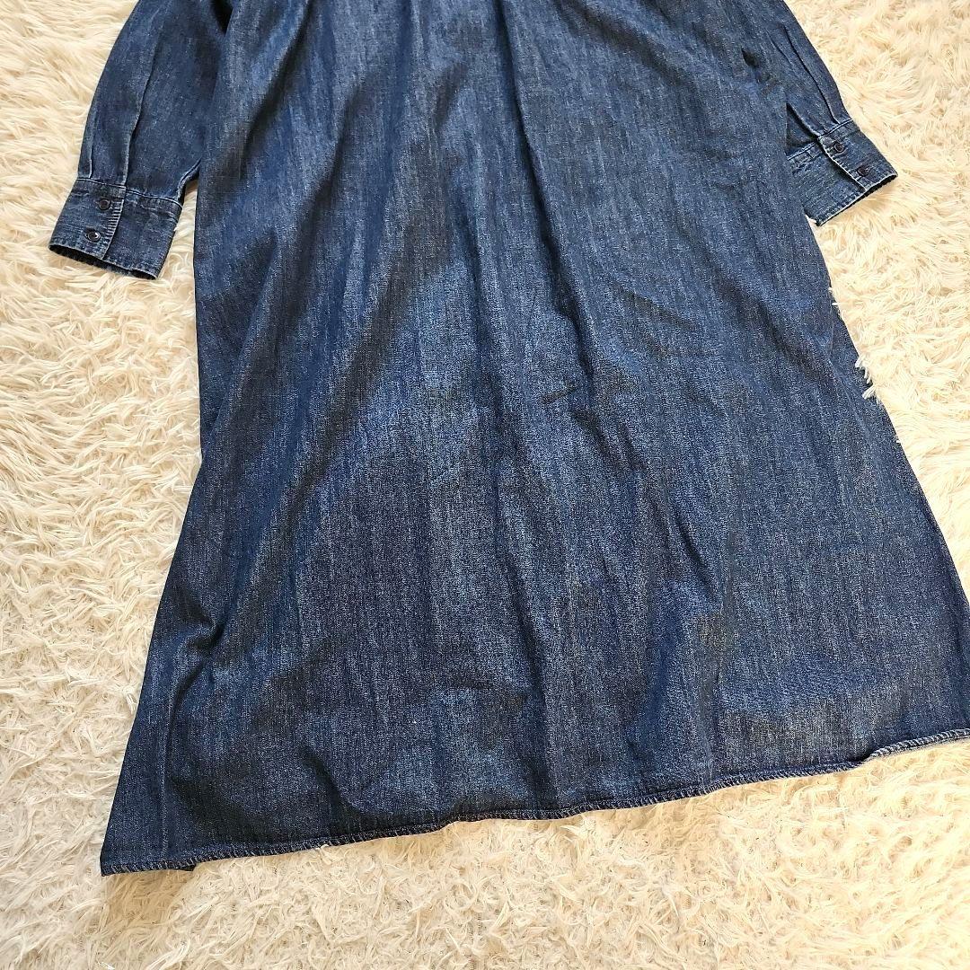 【美品】チャオパニックティピー別注×LEE デニムロングワンピース スリット