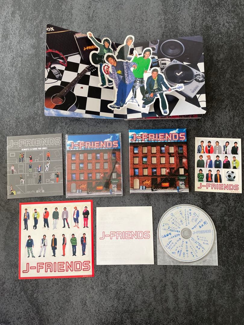 J-FRIENDS CD/DVD/ノベルティ/切抜き