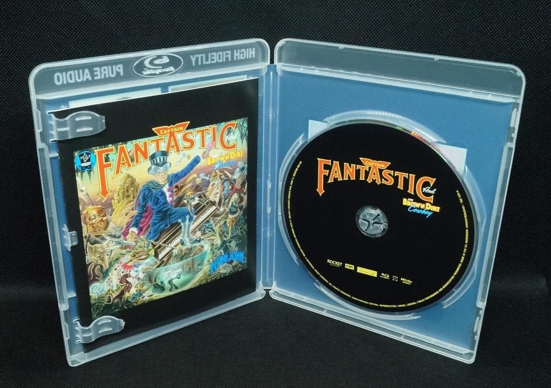 中古Blu-ray Audioエルトン・ジョン「キャプテン・ファンタスティック」
