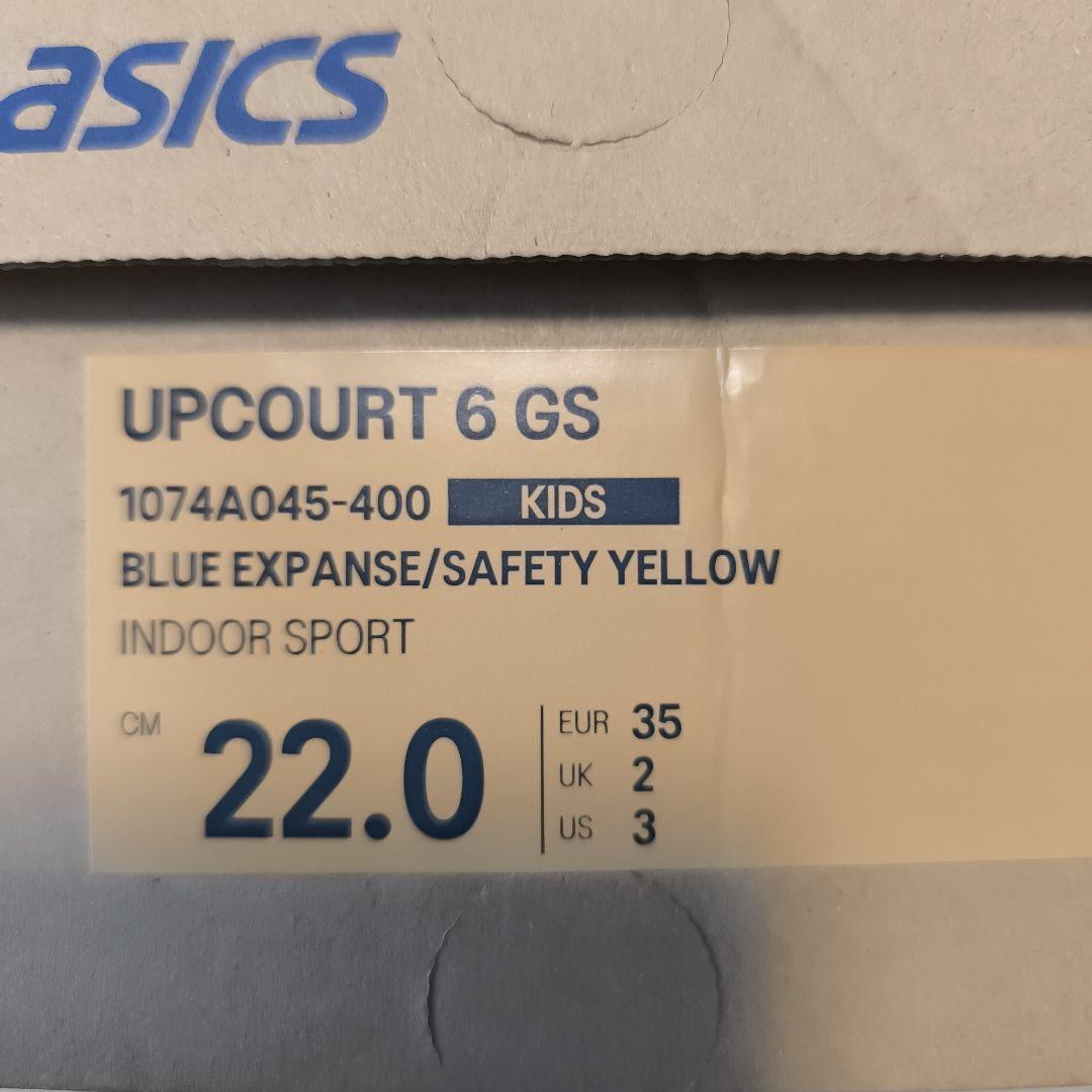 ASICS バレーボールシューズ 22.0cm