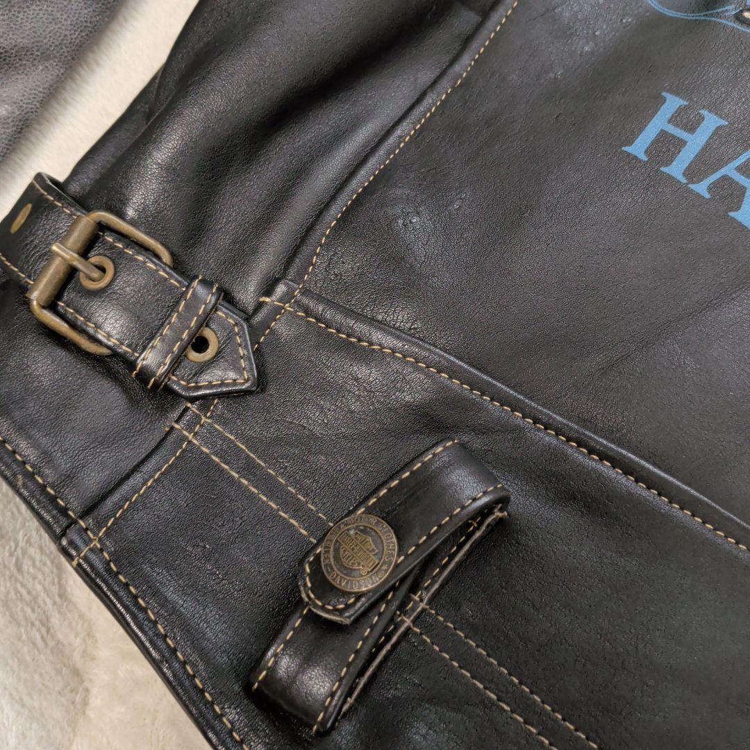 HARLEY-DAVIDSON レザーライダースジャケット