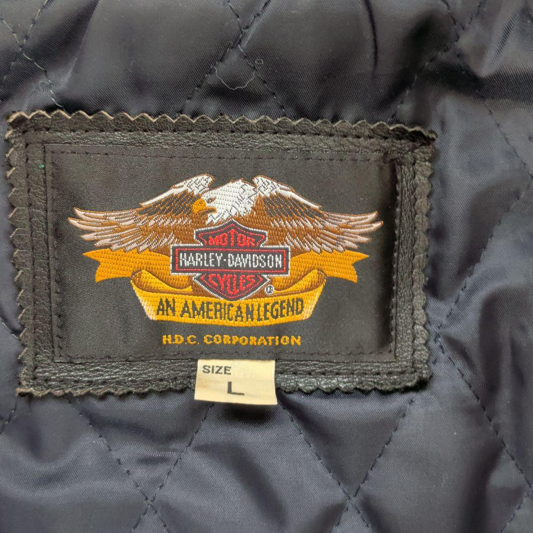 HARLEY-DAVIDSON レザーライダースジャケット