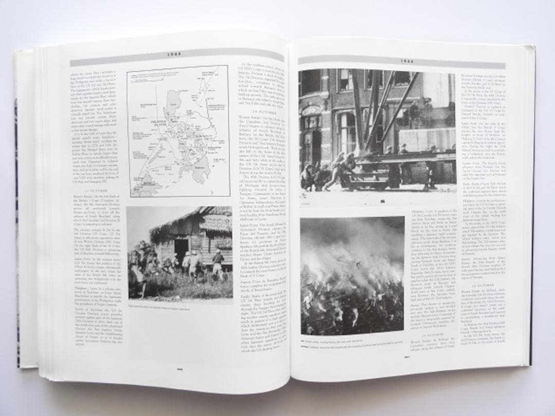 洋書◆第二次世界大戦の写真集 本 ミリタリー 地図 戦争 歴史 2500枚以上