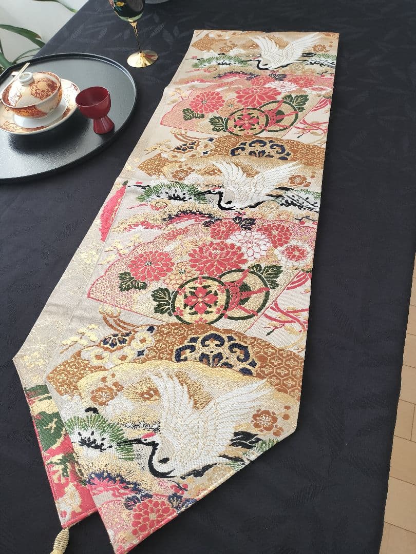 さっちゃんA966高級‼️花嫁衣装帯‼️1ｍ90cm