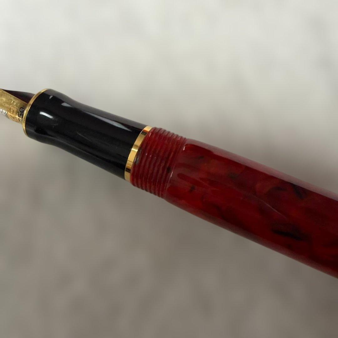 772928/万年筆 Duofold parker 750 赤