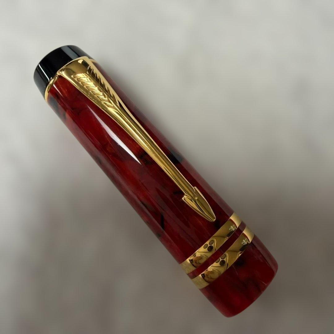 772928/万年筆 Duofold parker 750 赤