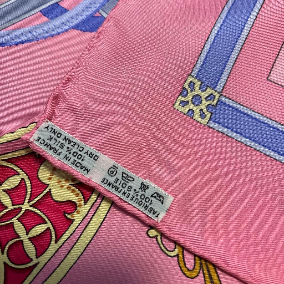 【新品未使用】エルメス　カレ90 LES MUSEROILLES 箱付