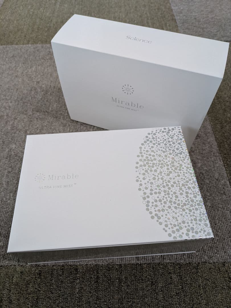 Mirable バスグッズ シルバー
