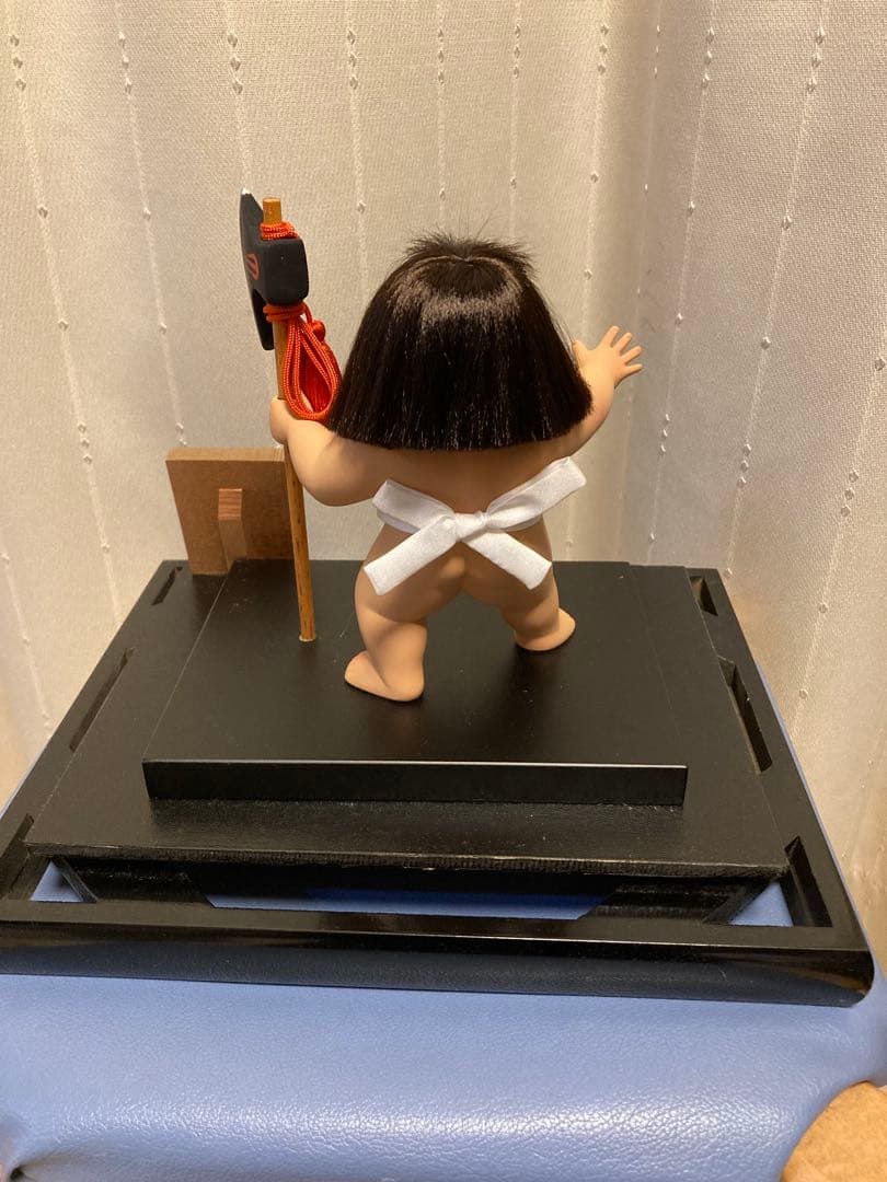 五月人形 金太郎　ガラスケース付き