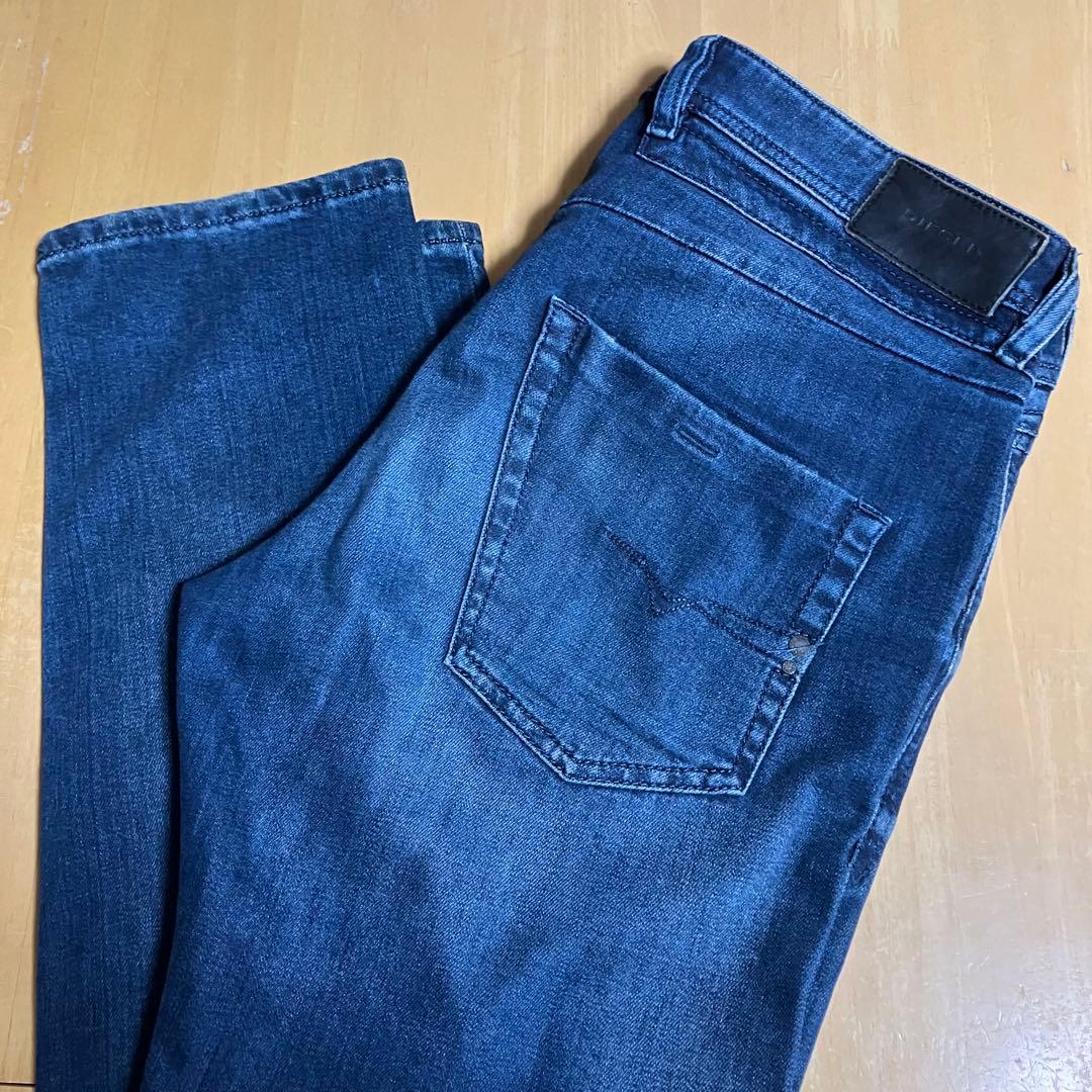 【美品】 DIESEL BELTHER 084SY W32 ストレッチ デニム