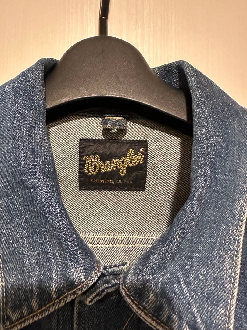 Wrangler デニムジャケット インディゴブルー