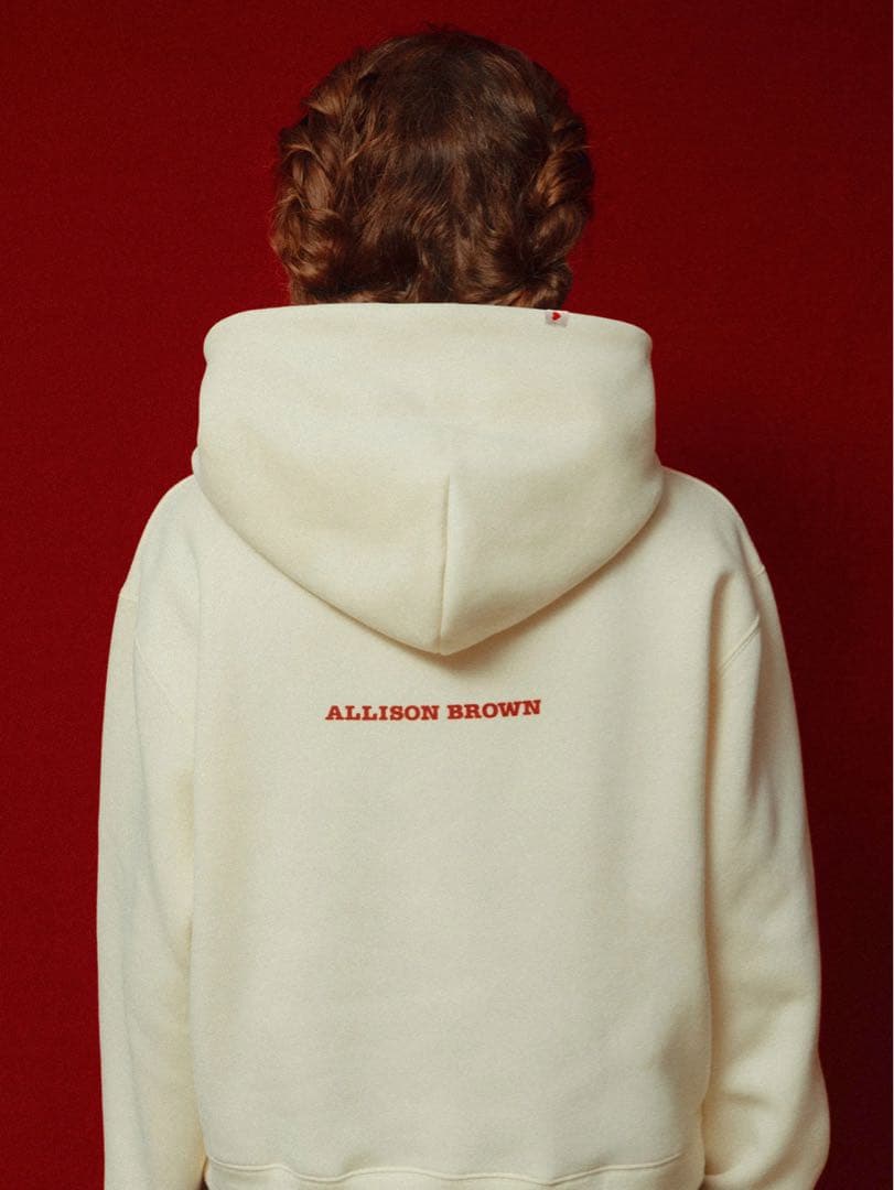 ディズニープリントパーカー ALLISON BROWNアイボリー