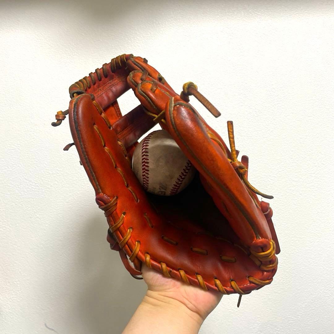 スラッガー 型抜群 即戦力 硬式 内野手用グローブ
