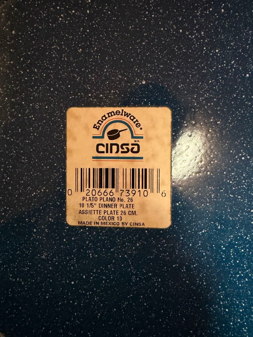 未使用品 90年代 メキシコ製 ロゴス　CINSAホーロー 16点